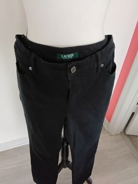 Ralph Lauren Straight Leg Women's Jeans in Black
